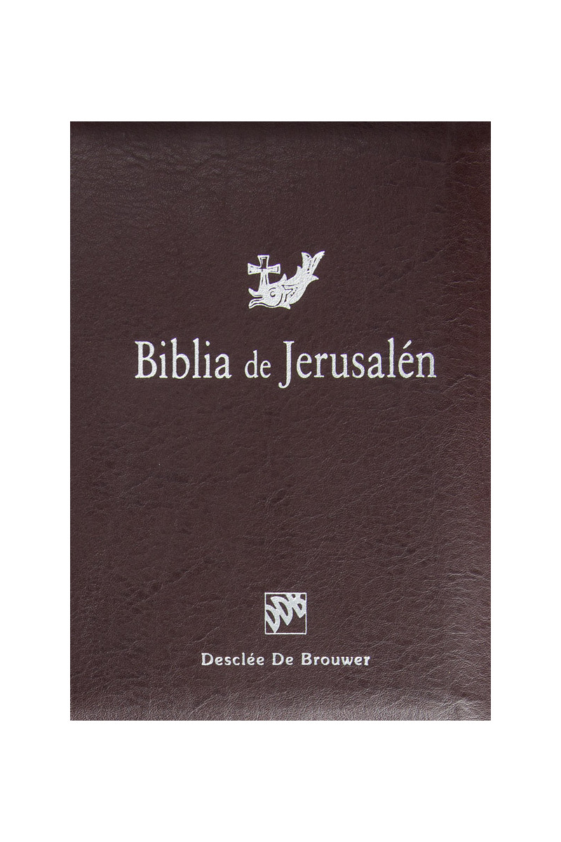 Biblia de Jerusalén modelo bolsillo con cremallera