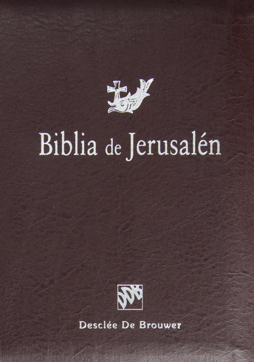 Biblia de Jerusalén modelo bolsillo con cremallera