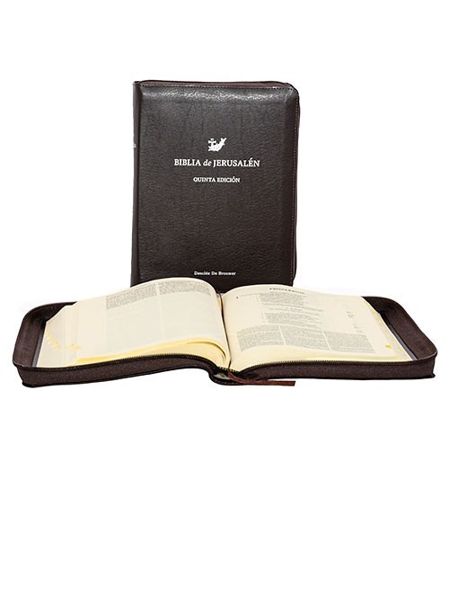 Biblia de Jerusalén manual 5ª edición - Con funda y cierre de cremallera