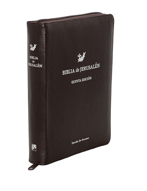 Biblia de Jerusalén manual 5ª edición - Con funda y cierre de cremallera