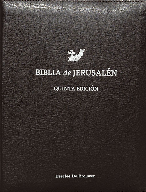 Biblia de Jerusalén manual 5ª edición - Con funda y cierre de cremallera