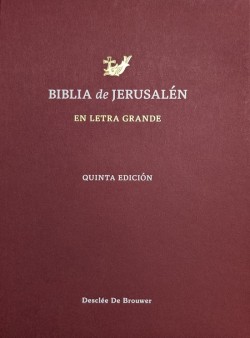 Biblia de Jerusalén en letra grande