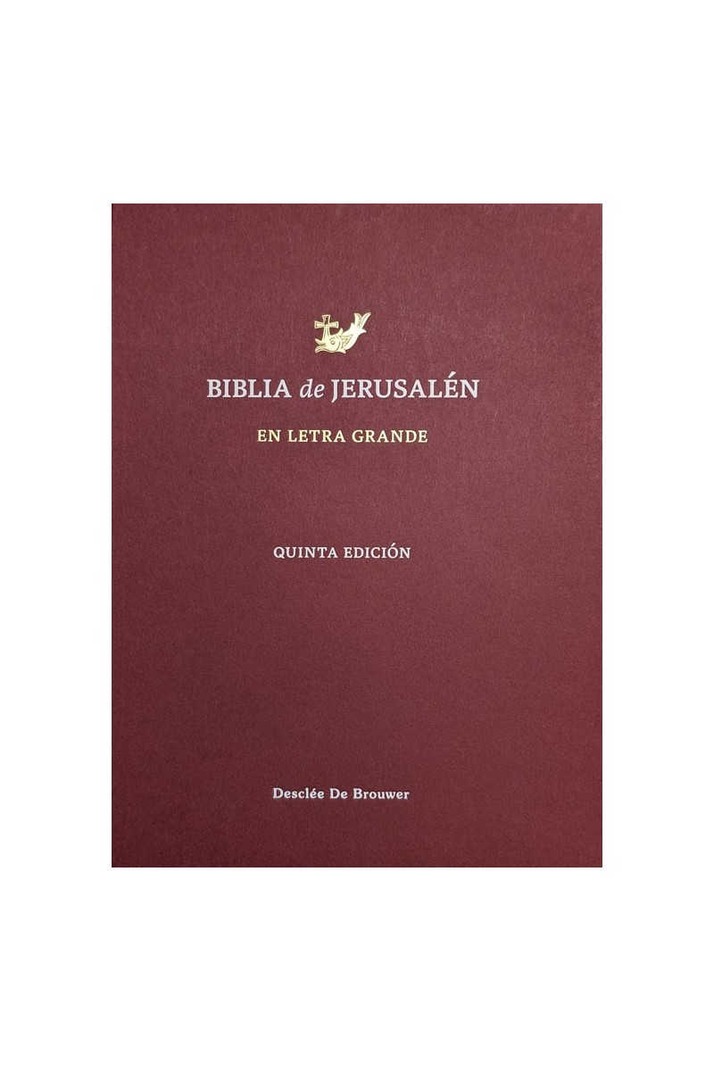 Biblia de Jerusalén en letra grande
