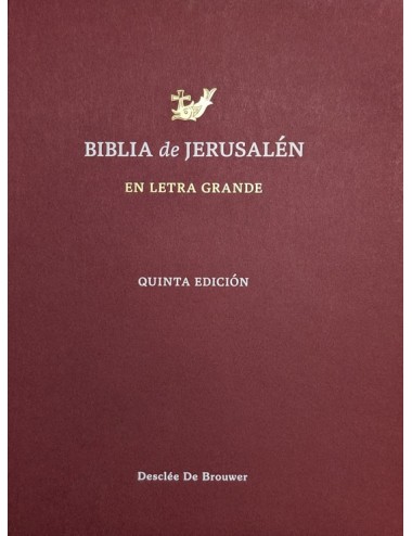 Biblia de Jerusalén en letra grande