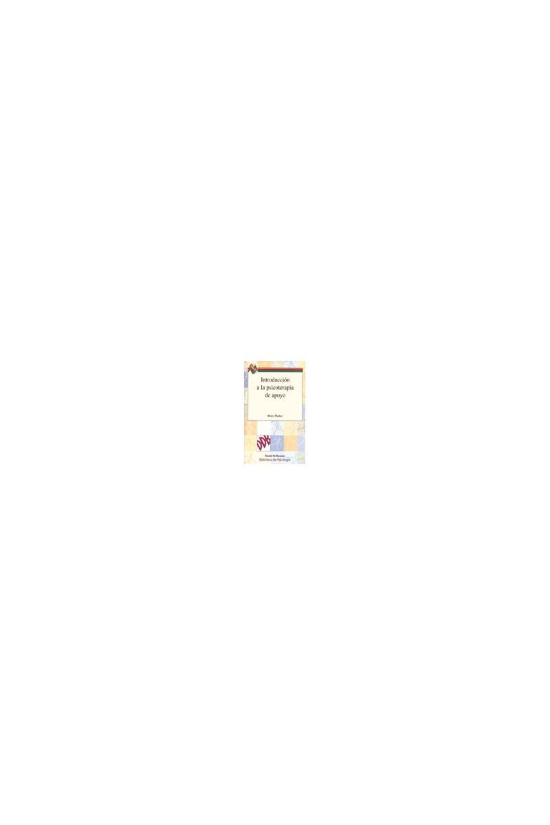 Introducción a la psicoterapia de apoyo