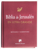 Biblia de Jerusalén en letra grande