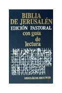 Biblia de Jerusalén edición pastoral